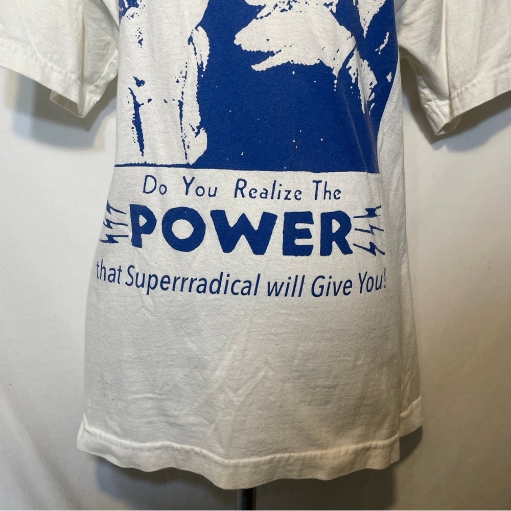SUPERRRADICAL White Graphic T-Shirt - Picture 6 of 11
